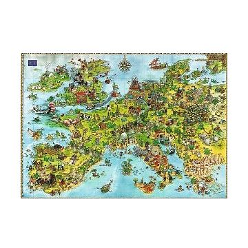 Puzzle 4000 pièces - United Dragon of Europe