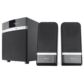 trust 20442 avora 2.1 subwoofer speaker set