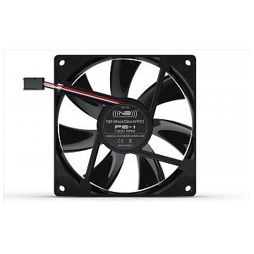 Noiseblocker BlackSilent Pro PE-P Lüfter 92 Mm – PWM-steuerbar, Extrem Leise (3–32 DB)