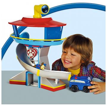 paw patrol lookout tower spin master