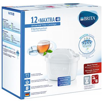 12 Pack Universal Water Filter Cartridges Fits Brita Maxtra