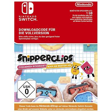 snipperclips nintendo eshop