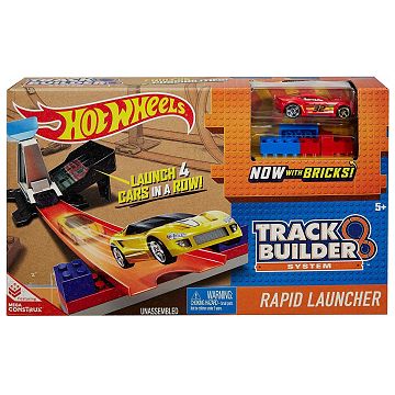 hot wheels track builder system custom turn kicker