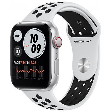 Apple Watch Nike Se Gps Cellular 44mm Aluminiumgehause Silber Mit Nike Sportarmband Pure Platinum Black Mg0fd A Ab Chf 374 00 Bei Toppreise Ch