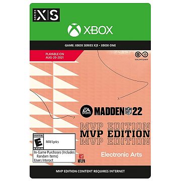 Madden NFL 22 MVP Edition - Xbox One