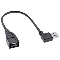 INLINE USB-A Extension Cable, USB 2.0, Black, 20 cm (34602R) from CHF ...