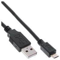 INLINE USB-A auf Micro-USB Kabel, USB 2.0, Schwarz, 1 m (31710Q) ab CHF ...