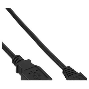 INLINE USB-A to Micro-USB Cable, USB 2.0, Black, 5 m (31750) à partir ...