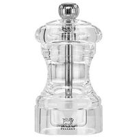 PEUGEOT SAVEURS Bistro Salt Mill, Zirlion, Transparent, 10 cm (4169400 ...