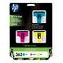 HP 363 Ink Cartridge Rainbow Kit, Cyan/Magenta/Yellow (CB333EE)