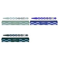 CARAN D'ACHE 849 Mosaic Push-Button Ballpoint Pen, Royal Blue à partir ...
