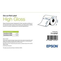 EPSON High Gloss Label Die-Cut Roll Label Roll, 76 mm x 127 mm (7113757 ...