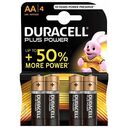DURACELL Plus Power Alkaline, 4-Pack (AA)