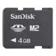 SANDISK Memory Stick Micro M2 4.0GB (SDMSM2-4096)