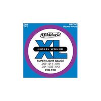 D'ADDARIO XL Nickel Wound EXL120 Super Light (.009-.042)