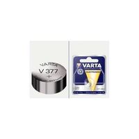 Batterie VARTA, Uhrenbatterie, Silver Oxide, Knopfzelle, V377