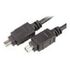 FireWire Kabel (IEEE1394), 4-pin Stecker - 4-pin Stecker, 1 Meter