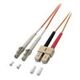 Fiber Optic Patchcable, 50/125µm, LC-SC, 3.0 meters