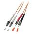 Fiber Optic Patchcable, 50/125µm, LC-ST, 10.0 meters