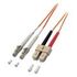 Fiber Optic Patchcable, 62.5/125µm, LC-SC, 1.0 meter