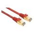 Patchcable Cat.7, RJ45, 1.0 meter, red