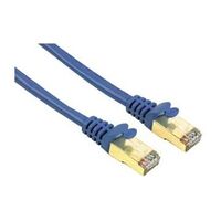 Patchkabel Kat.5e, RJ45, 20 Meter, blau