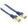 Patchcable Cat.5e, RJ45, 7.5 meters, blue