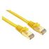 Patchkabel Kat.5e, RJ45, 2.0 Meter, gelb