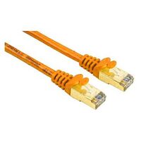 Patchkabel Kat.5e, RJ45, 1.0 Meter, orange