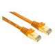Patchkabel Kat.5e, RJ45, 0.25 Meter, orange