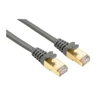 Patchkabel Kat.5e, RJ45, 0.25 Meter, grau