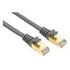 Patchcable Cat.5e, RJ45, 0.25 meters, grey