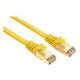 Patchkabel Kat.5e, Crossover, RJ45, 1.0 Meter, gelb