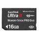 SANDISK Memory Stick PRO Duo Ultra II 16GB (SDMSPDH-016G)