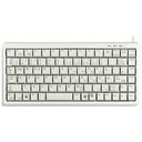 CHERRY G84-4100LCM Compact-Keyboard, Schweizer Layout, Hellgrau