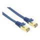 Patchkabel Kat.6, RJ45, 5.0 Meter, blau