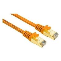 Patchcable Cat.6, RJ45, 5.0 meters, orange