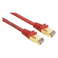 Patchkabel Kat.6, RJ45, 3.0 Meter, rot