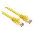 Patchcable Cat.6, RJ45, 1.5 meters, yellow