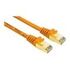 Patchkabel Kat.6, RJ45, 0.5 Meter, orange