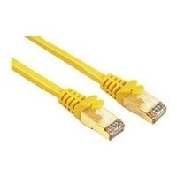 Patchcable Cat.5, RJ45, 0.5 meters, yellow
