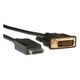DisplayPort-Kabel, DP - DVI, 5.0 Meter