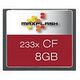 MAXFLASH CompactFlash 233x, 8.0GB (CF8G233M-R)