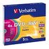 VERBATIM DVD+RW 4.7GB/4x (120min), 5 pieces (43297)