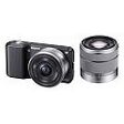 SONY NEX-3D Kit, E 16mm + E 18-55mm, Schwarz