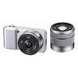 SONY NEX-3D Kit, E 16mm + E 18-55mm, Silber
