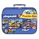 Playmobil: Puzzle-Box im Metallkoffer - 2x 60/100 pieces (Schmidt Spiele)