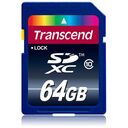 TRANSCEND SDXC, Class 10, 64GB (TS64GSDXC10)