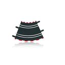 CARRERA GO!!! - Kurve 1/45° (61611)