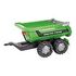 ROLLY TOYS rollyHalfpipe Trailer Deutz (122240)